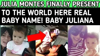 TODAY FINALLY JULIA MONTES SHARE TO THE WORLD THE TRUE NAME OF HER BABY, BABY JULIANA