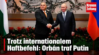 Trotz internationalem Haftbefehl: Orbán traf Putin | krone.tv NEWS
