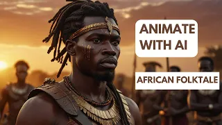 CREATE AI ANIMATED AFRICAN FOLKTALE STORY VIDEOS for FREE |Create African FolkTale Story on YouTube