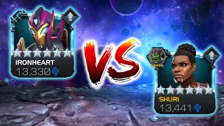 Ironheart vs Shuri - Battle of the TECH champs!! Marvel Contest of Champions