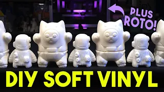 How to make SOFT VINYL toys at home! Plus ROTOCAST DIGITAL 12!