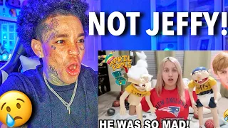 Chilly | SML Movie - DESTROYlNG JEFFY PUPPET PRANK!! (REVENGE) (YELLlNG) [reaction]