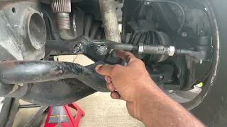 Pit man arm removal and change on a 1998 gen 2 mitstubishi montero