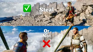 Heimdall Different React If Atreus Steal Or Not The Hacksilver - God Of War Ragnarok