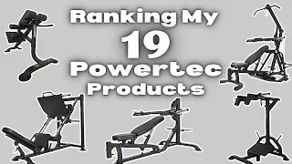 Ranking My 19 Powertec Home Gym Products - Levergym v Leg Press v Multipress v Lever Squat and more