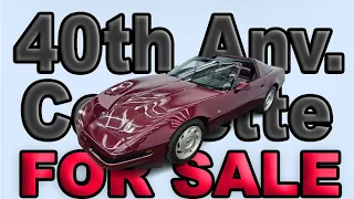 40TH Aniversary Corvette FOR SALE