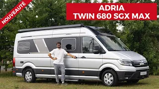 Découvrez en exclusivité le nouveau ADRIA Twin 680 SGX MAX sur MAN