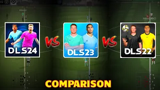 DLS 24 vs DLS 23 vs DLS 22 Full Comparison