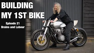 My First Motorcycle Build - EP 21 / Honda CB 750 / Cafe Racer / Custom Series by Tomboy a bit