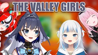 Kronii join in Gura's Valley Girl because she is too good