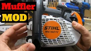 STIHL MS 150 TC Muffler Mod