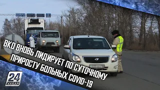 ВКО вновь лидирует по суточному приросту больных COVID-19