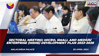 Sectoral Meeting: Micro, Small and Medium Enterprise (MSME) Development Plan 2023-2028