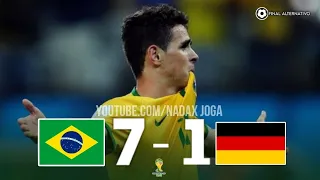 Melhores Momentos | Brasil 7 - 1 Alemanha Semi-Final 2014 |FINAL ALTERNATIVO|