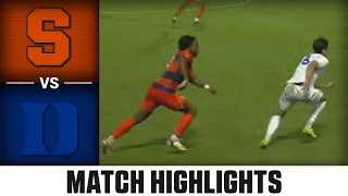 Syracuse vs. Duke ACC Men's Soccer Highlights (2023)