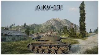 Wot -  KV-13 - 3 kills!