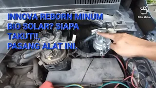 PASANG DOBEL FILTER SOLAR MOBIL INNOVA, PASANG WATER SEPARATOR INI DIA KEUNTUNGANNYA.