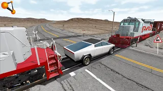 КРАШ ТЕСТ ТЕСЛЫ КИБЕРТРАК! ИЛОН МАСК В СЛЕЗАХ | BeamNG.drive