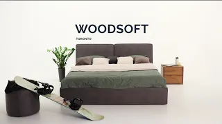 Ліжко  Toronto  з нішею від фабрики Woodsoft