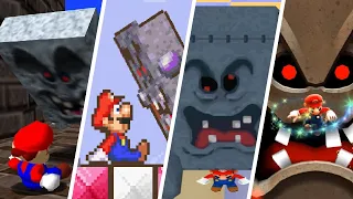 Evolution of Mario Getting Crushed by Whomps (1996-2021)