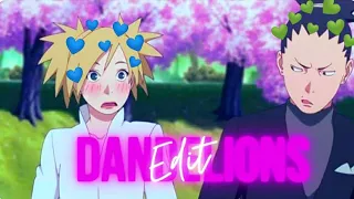 •Shikamaru Temari X Dandelions | •LOVE ❤️ | •Naruto | [EDIT/AMV] | •Curse Kakashi |