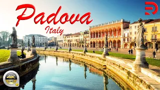 Padua - Italy | Walking Tour in The Heart of The City | 4K - [UHD]