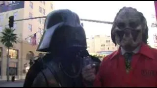 Darth Vader & The Predatory Lender on Star Trek & Chad Vader (Raw Footage)