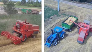 G.R Smuszkiewicz 🔥 Żniwa 2023 🇵🇱 Bizon & New Holland w akcji 🔥 Jęczmień pod kose 🌾