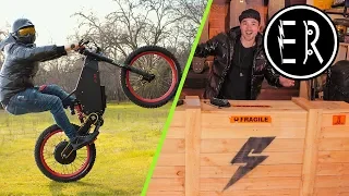 Stealth B-52 Bomber unboxing + first ride!!! The 50 mph electric bike