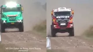 IVECO vs MAN / Stacey vs Loprais . DAKAR 2015