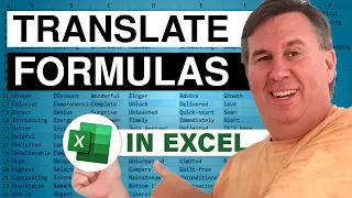 Excel - Custom VBA Function to Show Formula in Local Language - Episode 1694