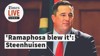'Ramaphosa blew it': John Steenhuisen says DA is ready to lead SA
