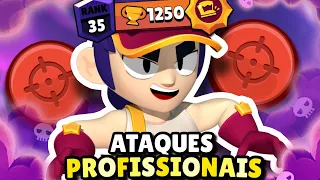 5 ATAQUES PROFISSIONAIS NO BRAWL STARS!!