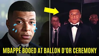 SHOCKING! Kylian Mbappe Booed By Fans at Ballon D'Or 2022 Ceremony | Benzema Winner |Gavi | Reaction