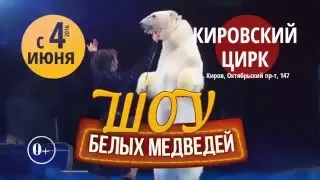 ШОУ "БЕЛЫХ МЕДВЕДЕЙ" в Кирове!