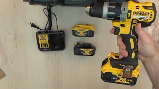 Unboxing DeWalt DCD796P2 18V 2x5 Ah XR Brushless Cordless Drill in TSTAK  Case - Bob The Tool Man