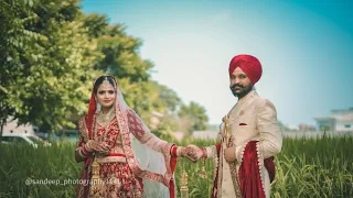 Best sikh wedding(same day wedding shoot) Sandeep & Ramandeep #wedding #cinematic #video 8437829691