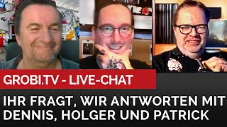 Live Chat - Ihr fragt, wir antworten. Dennis, Holger und Patrick freuen sich auf eure Fragen.