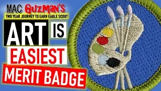 How easy is Art Merit Badge - Top 5 Easy Scout badges