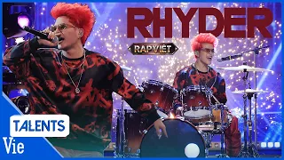 RHYDER không RAP thì thôi chứ đã RAP là vô chung kết cùng Từ Chối Hiểu | Rap Việt Live Stage