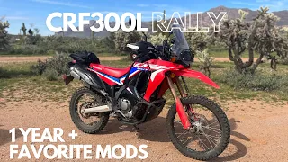 CRF300L Rally | 1 Year Review + My Favorite Mods