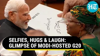 At G20 Summit, WTO Chief Awestruck By PM Modi; Gets Book Signed By Him | Watch