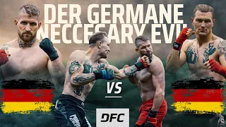 German “EVIL” vs. German “PITBULL” | MMA Streetfight | DFC