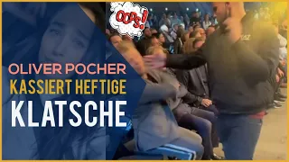 Oliver Pocher bekommt die Quittung für seine Mobbing Attacken / inkl. Statement #ohrfeige #klatsche