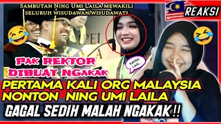 CANTIK BIKIN SALFOK ❗❗ SAMBUTAN  NING UMI LAILA MALAH DIBUAT NGAKAK PAK REKTOR🤣🤣