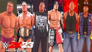 WWE 2K23 - Evolution of Brock Lesnar From 2001 To 2023!