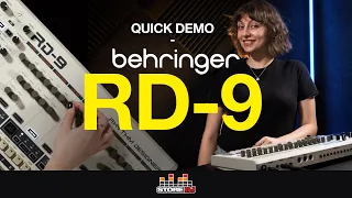 Quick Demo: Behringer's RD-9 Drum Machine is Here!