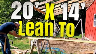 DIY Lean to Full Build from Start to Finish