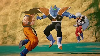 Dragon Ball Z: Kakarot - Goku Vs Burter & Jeice Boss Fight 1080p