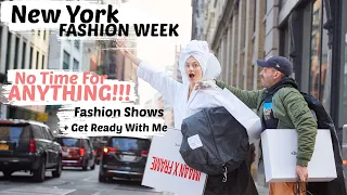 New York Fashion Week Vlog | GRWM + Modeling On The Runway | Sanne Vloet